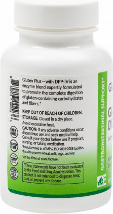 Dynamic Enzymes EAT E-Z Gluten Plus χωρίς Γλουτένη 30 φυτικές κάψουλες