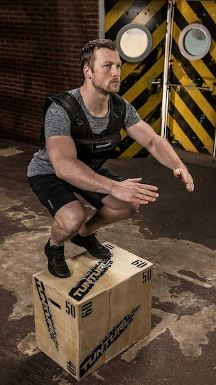 Tunturi Plyometric Box Wood 14TUSCF077 Plyometric Box Wooden