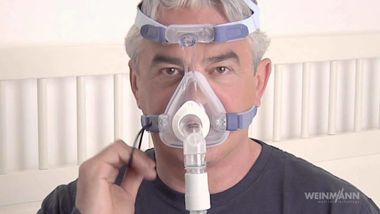 Lowenstein Joyce Easy Στοματορινική Μάσκα για Συσκευή CPAP & BiPAP 0808563 0808564 0808562 WM25920