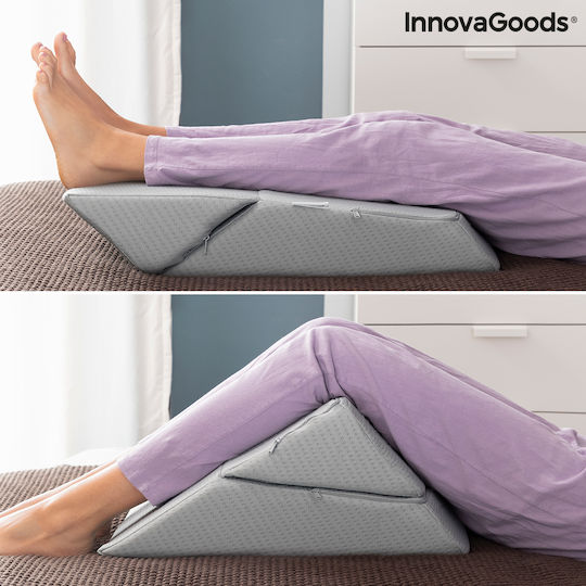 InnovaGoods Threllow Wedge Pillow 60x40x24cm in Gray Colour V0103408