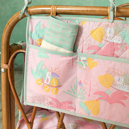 Nima Kinderzimmer-Aufbewahrungskörbe Little Paradise Rosa