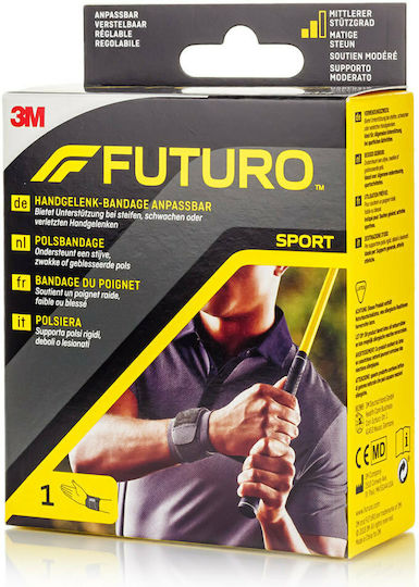 Futuro Wrist Brace with Strap in Black Color 46378