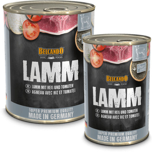 Belcando Lamm Wet Food Dogs in Cans with Lamb and Rice Grain-Free 400gr