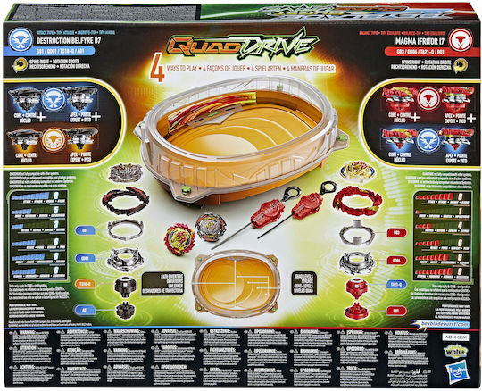 Hasbro Beyblade Burst Quaddrive За Възраст 8+ Години