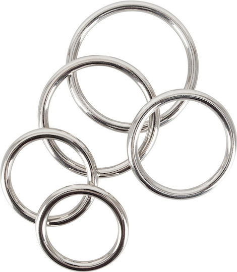 You2Toys Set Inele Cock Metalice Silver 5buc 05261770000