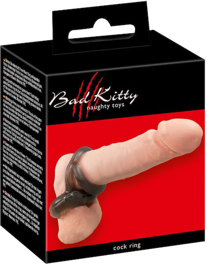 You2Toys Bad Kitty Triple Set Cock & Testicle Rings Black
