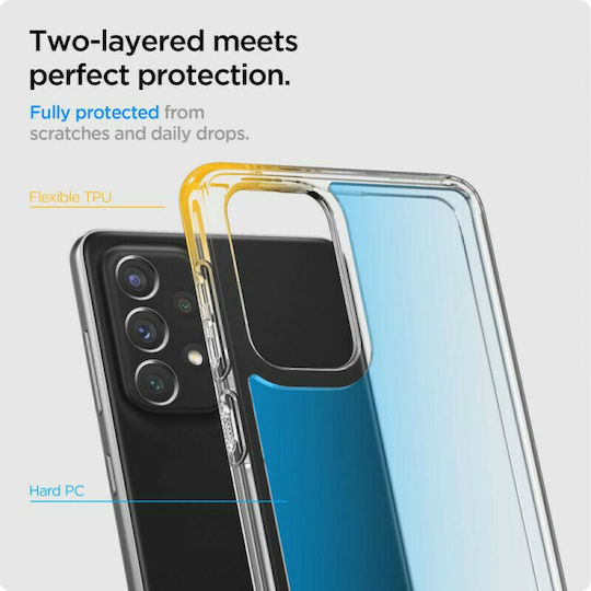 Spigen Ultra Hybrid Umschlag Rückseite Kunststoff Crystal Clear (Galaxy A33 5G)