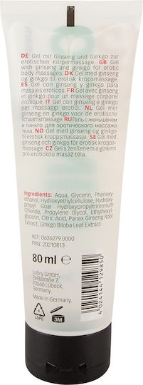 Just Glide Just Play Ginseng - Ginkgo Gel de Masaj 80ml