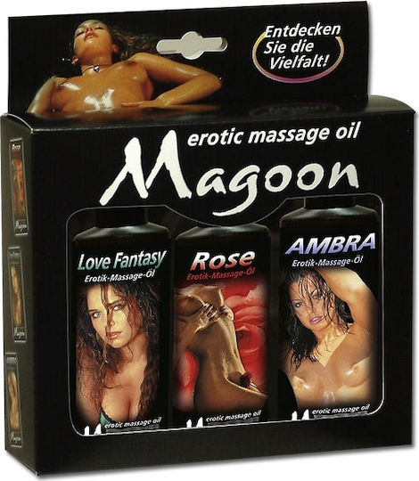 Magoon Λάδι για Μασάζ 3τμχ