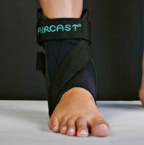 Aircast Airsport Knöchelbandage Für Linke Seite In Schwarz