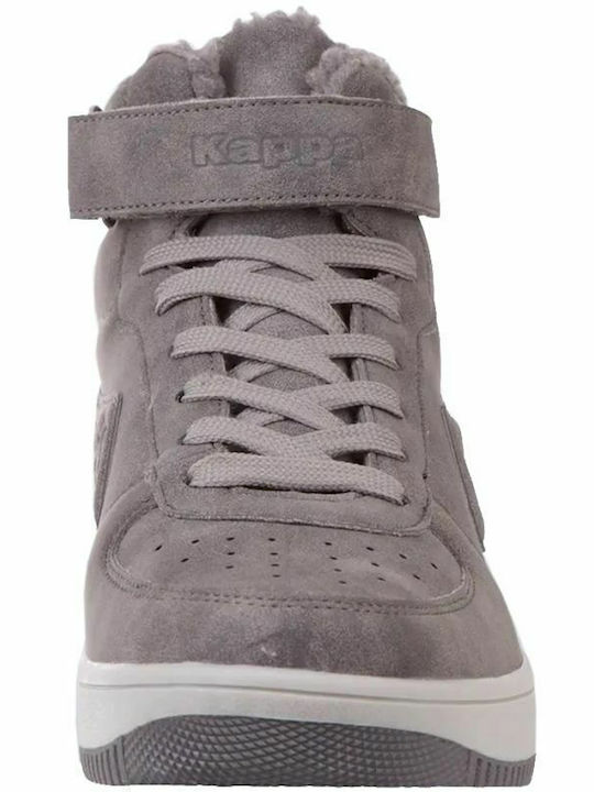 Bash Mid Fur Boots Gray