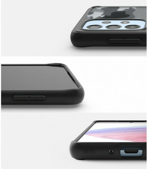 Ringke Fusion Back Cover Silicone Matte Camo Black (Galaxy A53)