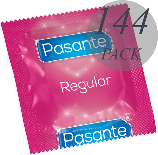 Pasante Προφυλακτικά Regular 144τμχ 54mm Natural