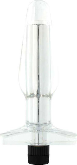 Seven Creations Aqua Veee Vibrator Anal Transparent 15.5cm