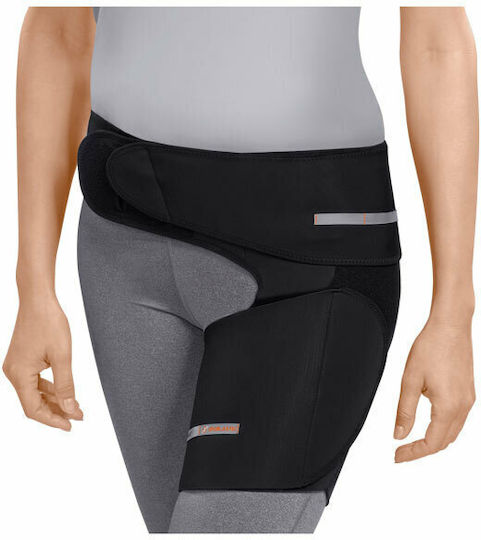 Sporlastic Coxa Hit Elastic Thigh Support Right Black