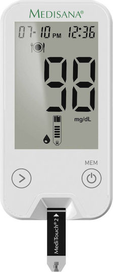 Medisana MediTouch 2 mg/dL Glucose Meter 79030