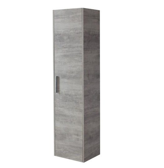 Martin Savina 40 Wall Hung Cabinet Bathroom Column Cabinet L40xD32xH160cm Cement