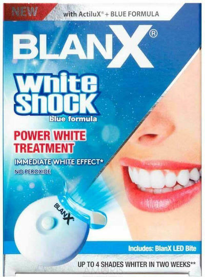 Blanx White Shock Teeth Whitening Kit with Tray & Toothpaste