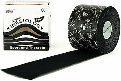 Nasara Original Kinesiology Tape 5cm x 5m Black