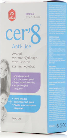 Cer'8 Läusebehandlung Lotion in Spray Geruchlos für Kinder 125ml