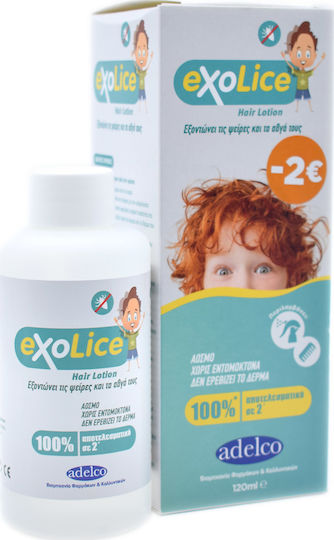 Adelco ExoLice Αντιφθειρική Λοσιόν για Παιδιά 120ml