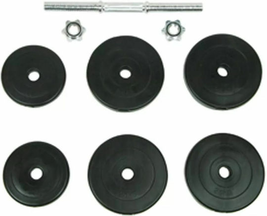 vidaXL Ganteră 1x 15kg