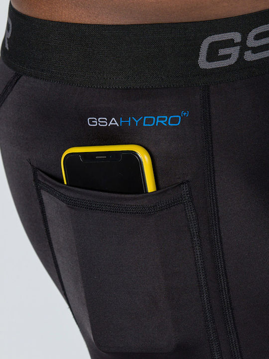 GSA Gearplus Herren Sportleggings Kompression Lang Mehrfarbig