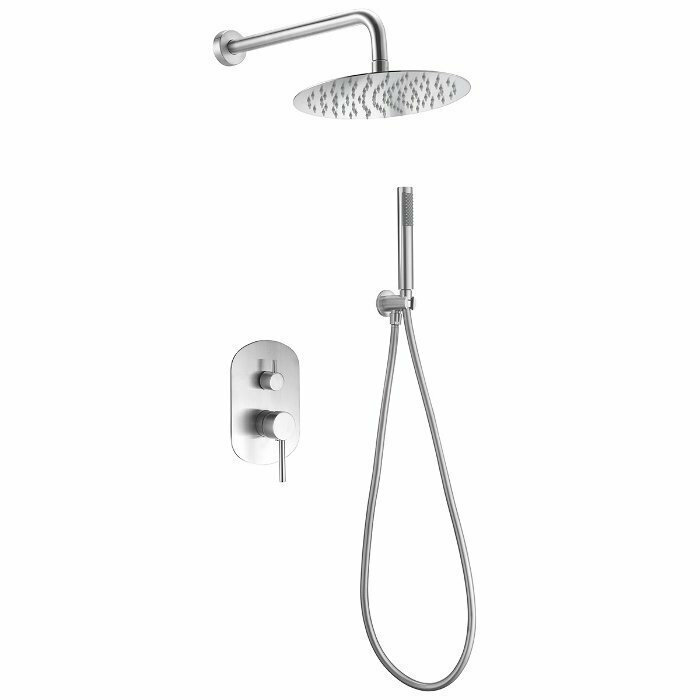 Imex Moscu GPK034 Unterputz-Duschset – Edelstahl Brause Komplett