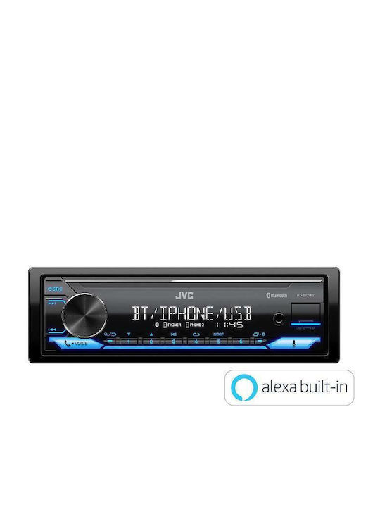 JVC Car Audio System 1DIN (Bluetooth/USB) with Detachable Panel