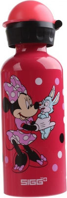 Sigg Kids Water Bottle Minnie Aluminium Fuchsia 400ml