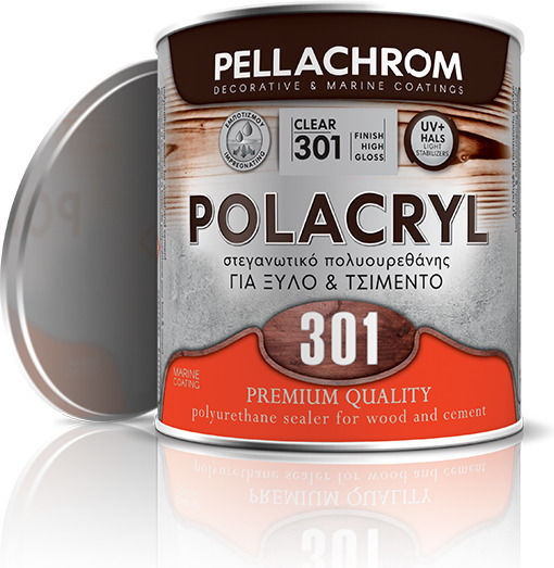 Pellachrom Polacryl 301 Insulating Sealing Polyurethane 0.75lt Transparent