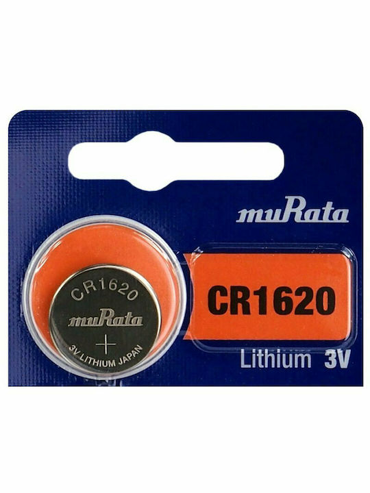 Murata Μπαταρίες Λιθίου Ρολογιών CR1620 3V 5τμχ