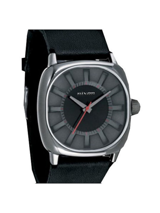 Nixon Uhr Batterie mit Schwarz Metallarmband