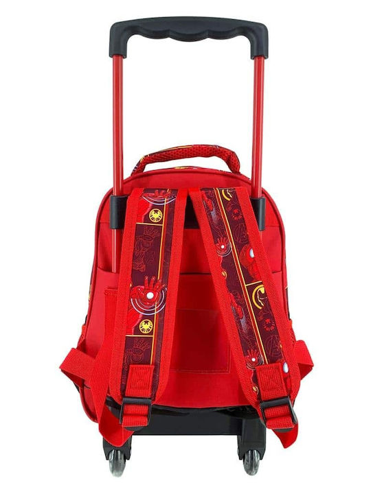 Must Iron Man School Bag Trolley Kindergarten Multicolored