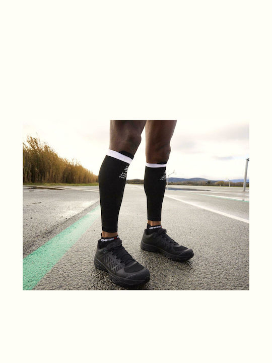 Compressport Pro Racing Socks V4.0 Low Running Κάλτσες Μαύρες 1 Ζεύγος