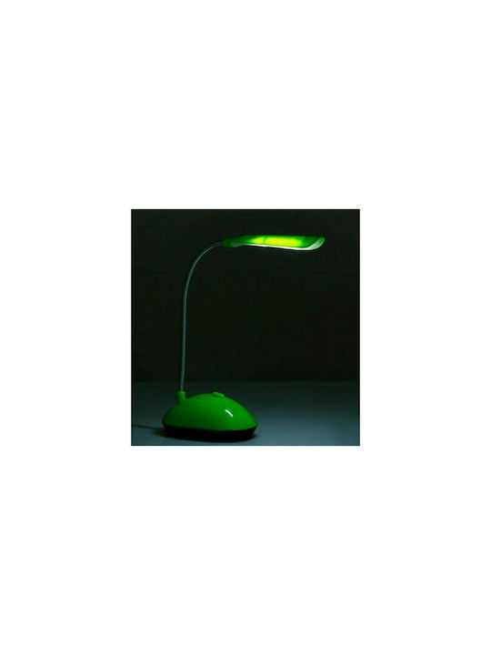 LED Schreibtischlampe mit flexiblem Arm in Grün Farbe