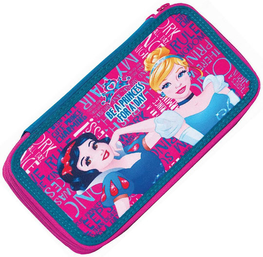 Gim Princess Letters Pencil Case Full with 2 Compartments Multicolored