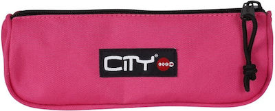 Lyc Sac City-Eclair Pencil Case with 1 Compartment Pink