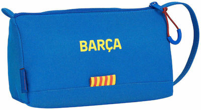 F.C. Barcelona Fabric Bordeaux - Blue Prefilled Pencil Case with 2 Compartments S4304719