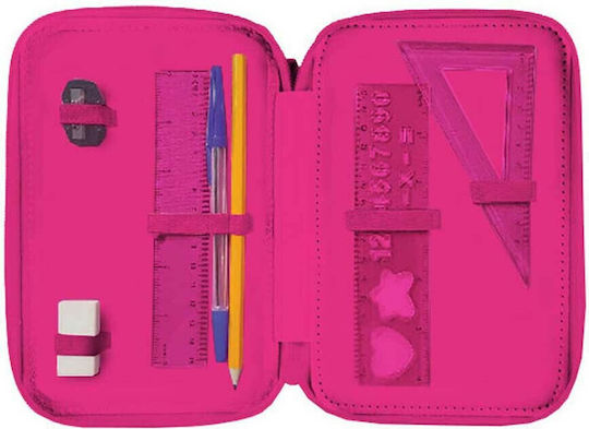 Must Team Pencil Case Full with 2 Compartments Multicolored