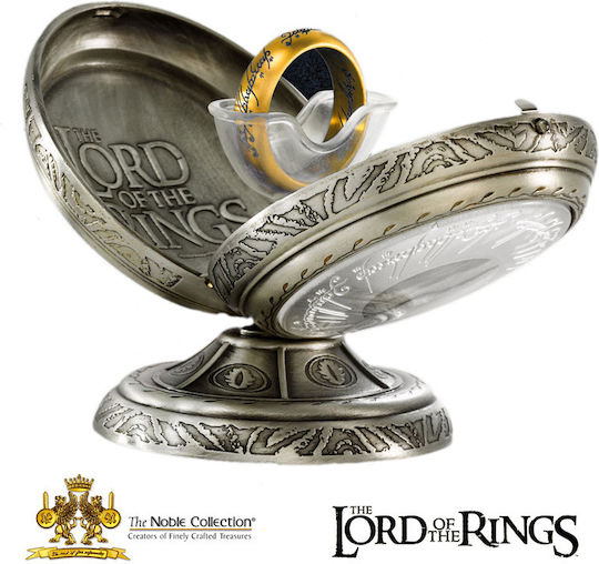 The Noble Collection Lord of the Rings: The One Ring Gold Plated Replica