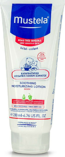 Mustela Soothing Moisturizing Body Lotion Мляко за Хидратация 200мл