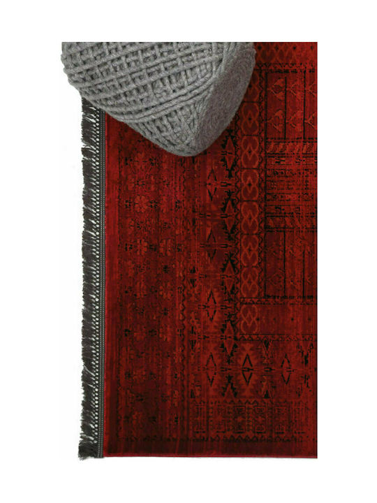 Royal Carpet 7504H Bedroom Rugs Set Afgan Dark Red 11AFG7504H77.067500 3pcs