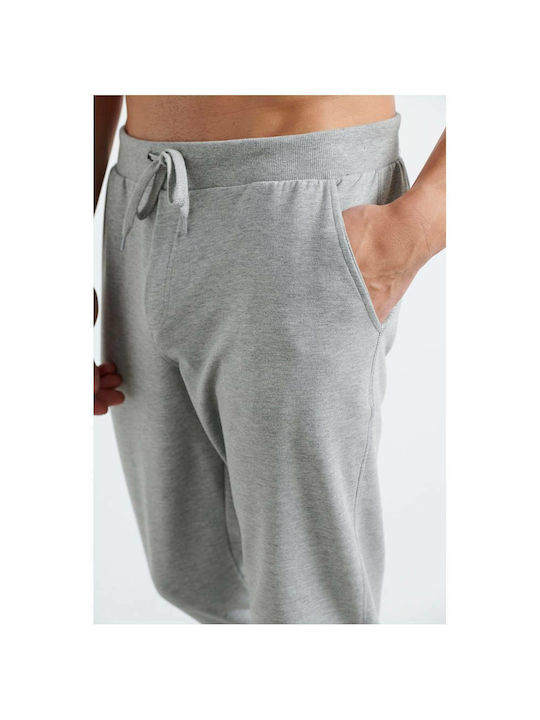 Sweatpants with Elastic Gray