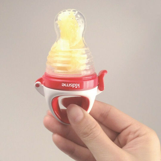 Kidsme Kidsme Futtermittel Rote Silikon Fütterer Plus für 4+ Monate