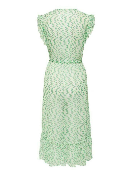 Only Women's Maxi Kimono Beachwear Green