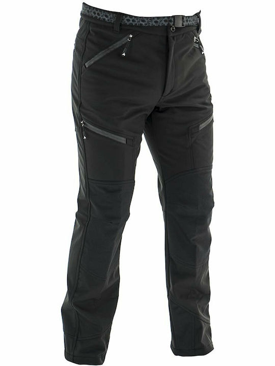 Apu Lhotse Softshell Men's Hiking Long Trousers Black