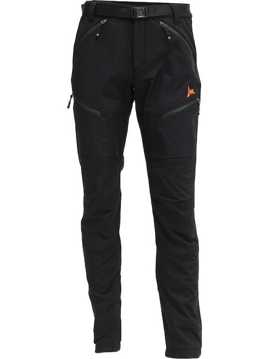 Apu Lhotse Softshell Men's Hiking Long Trousers Black