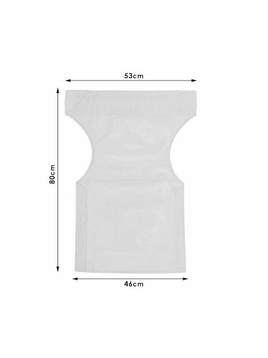 Klikareto Waterproof Director Chair Cover Cappuccino 53x80cm