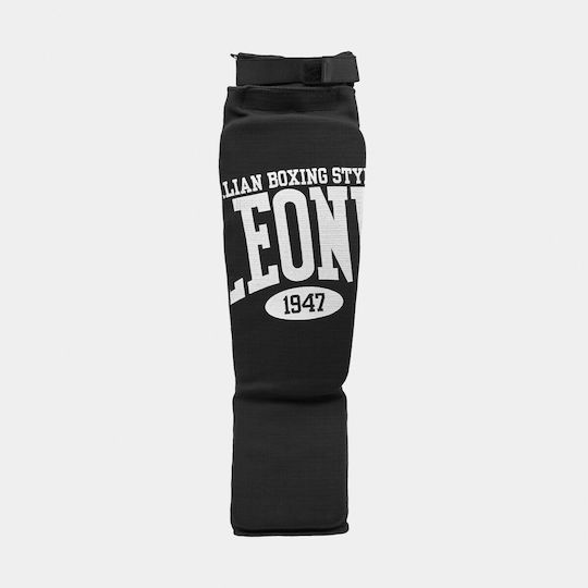 Leone Comfort Shin Guards Adults Black